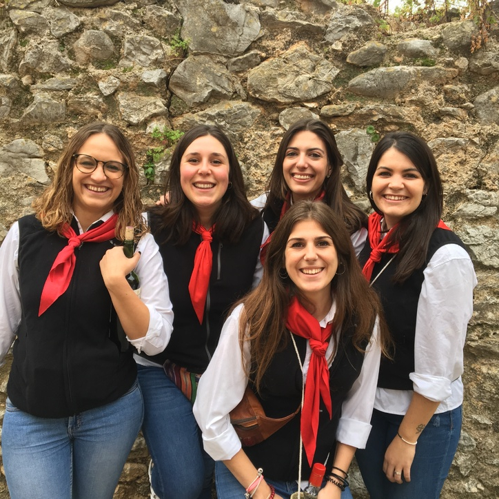 Maria Bonnin Gelabert, Mar Ferrer Gil, Clara Juan Orell, Joana Maria Galmés Llull i Maria Bel Artigues Ginard