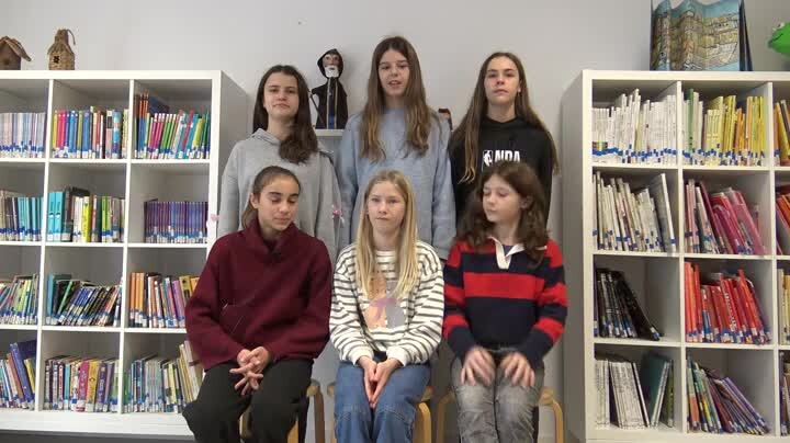 Noa Domínguez Menguiano, Leire Munar Pino, Francina Balaguer Crespí, Marina Ferrer Vanrell, Elisabeth Angelina Tugores Mayol i Sofia Gost Aguiló